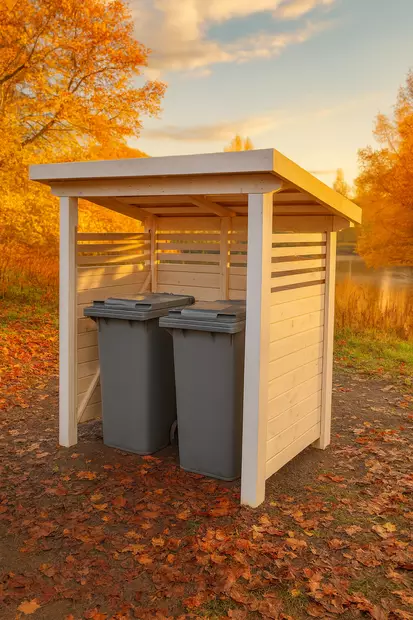 Roskakatos L160xS90xK190cm - Muut Piharakennukset - 11025033 - 1