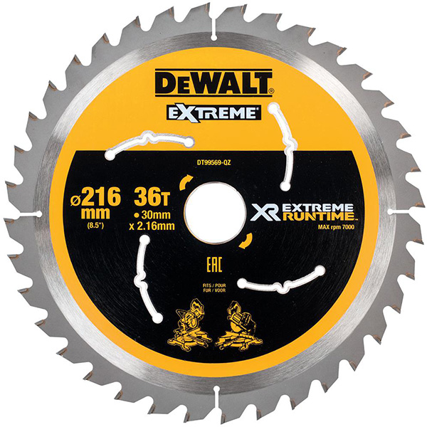 Dewalt Hålsåg 216mm Z36 DT995969 DT99569 QZ 30mm Hål Lakkapää Oy