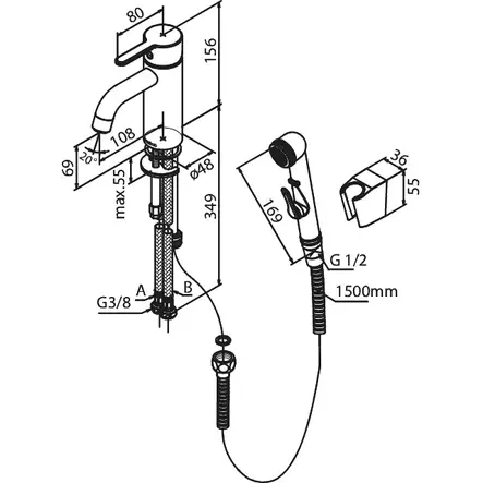 Damixa Silhouet Pesuallashana Kromi - Hanat - 5708516823193 - 2
