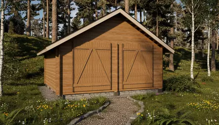 Hirsilato Suora XL Pihavarasto 20m2 - Hirsiladot ja Pihaladot - 41005067 - 1
