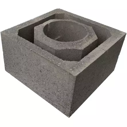 Watti 150mm Harkkopiippu 250x350x350mm - Savuhormit ja Tarvikkeet - 6430069490148 - 1