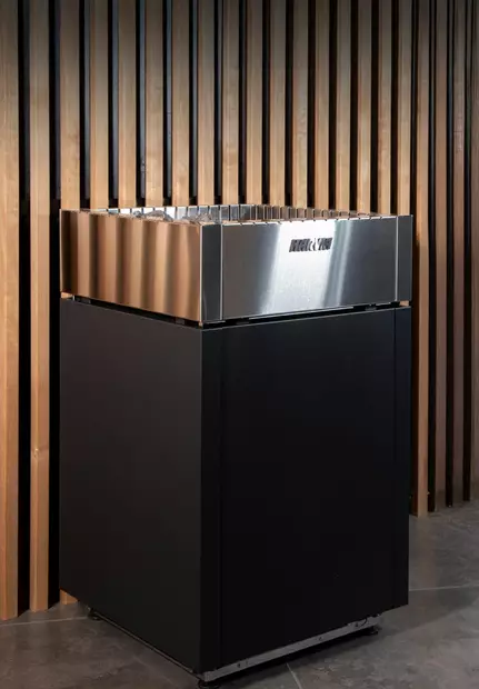 Harvia Qube Sähkökiuas 9 kW, Musta - Sähkökiukaat - 6417659043489 - 2