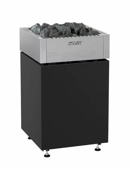 Harvia Qube Sähkökiuas 9 kW, Musta - Sähkökiukaat - 6417659043489 - 1